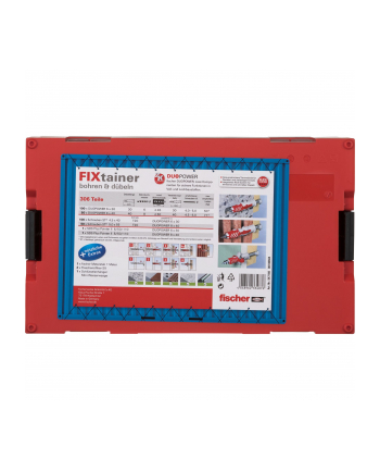 Fischer FIXtainer - drilling and dowelling