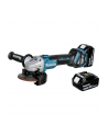 Makita cordless angle DGA511RTJ, 18 Volt (blue / black, MAKPAC size 2, 2x Li-ion battery 5.0 Ah) - nr 2