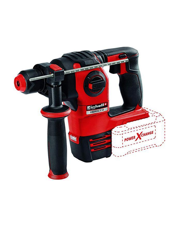 Einhell Cordless Hammer HEROCCO, 18 Volt - red / black, without battery and charger - 4513900 główny