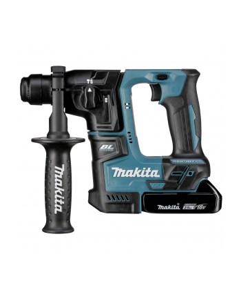 Makita cordless hammer drill DHR171RAJ, 18 Volt - blue / black, MAKPAC, 2x Li-ion battery 2,0Ah - DHR171RAJ