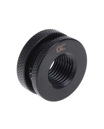 Alphacool bulkhead G1 / 4 connection (black, short version)