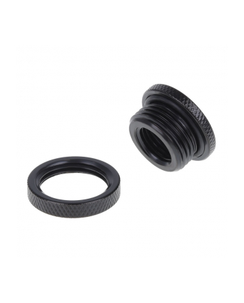 Alphacool bulkhead G1 / 4 connection (black, short version)