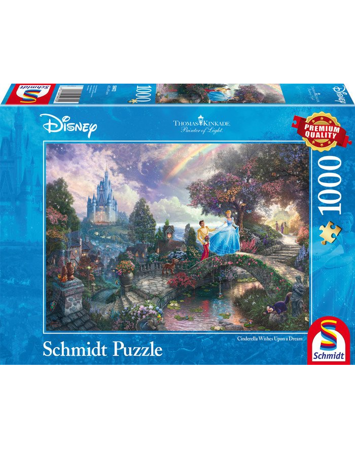 Schmidt Spiele Puzzle Disney Cinderella 1000 - 59472 główny