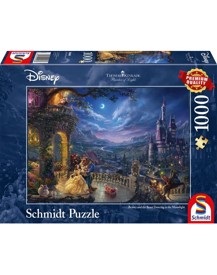 Schmidt Spiele Puzzle Disney The Beautiful and B. 1000 -  59484 główny