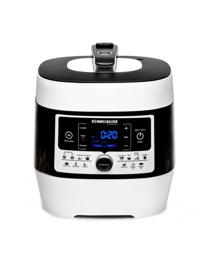 Rommelsbacher vapor pressure & Multicookings MD 1000 (white / black) główny
