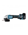 Makita cordless angle DGA511RTJ, 18 Volt (blue / black, MAKPAC size 2, 2x Li-ion battery 5.0 Ah) - nr 2