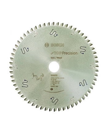 bosch powertools Bosch circular saw blade EX AL B 254x30-80 - 2608644112