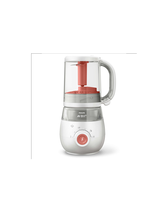 Philips 4-in-1 baby food maker Avent SCF881 / 01, food warmers (white / red) główny