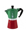 Bialetti Moka Express Tricolore, espresso machine (green / red, 6 cups) - nr 4