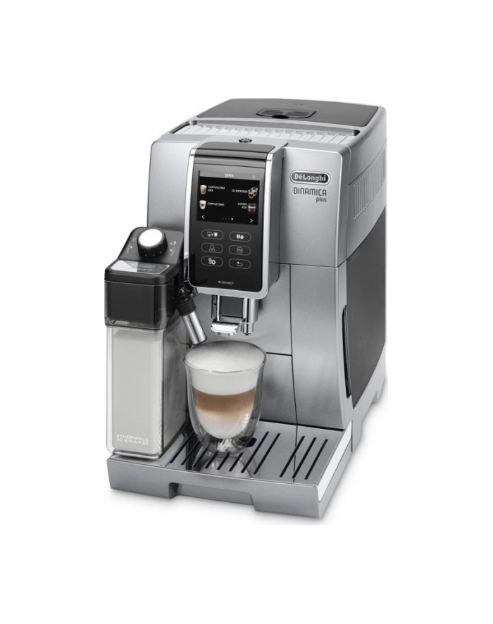 DeLonghi ECAM Dinamica Plus 370.95.S, fully automatic(silver) główny