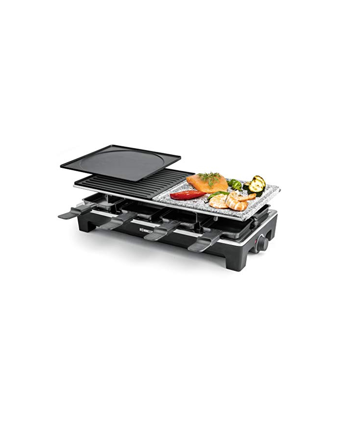 Rommelsbacher Raclette Grill RCS 1350 (black / stainless steel) główny