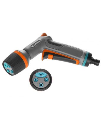GARDENA Comfort cleaning syringe EcoPulse, promotion, spray gun (gray / orange)