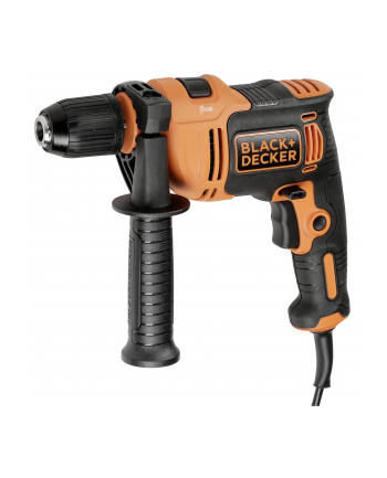 Black+Decker Impact Drill BEH710-QS 710W - Right / left rotation, 13mm SSBF