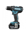 Makita cordless drill DDF482RFJ, 18 Volt (blue / black, MAKPAC size 2, 2x Li-ion battery pack 3.0Ah) - nr 9