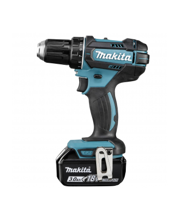 Makita cordless drill DDF482RFJ, 18 Volt (blue / black, MAKPAC size 2, 2x Li-ion battery pack 3.0Ah)