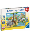Ravensburger Puzzle Welcome to the Zoo 2x24 - 7806 - nr 4