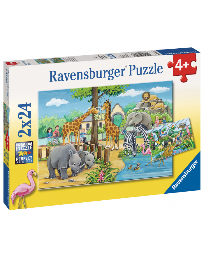 Ravensburger Puzzle Welcome to the Zoo 2x24 - 7806 główny