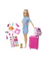 Barbie travel doll (blond) and accessories - FWV25 - nr 10