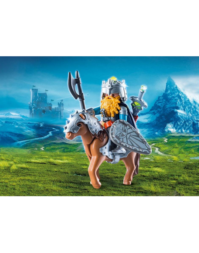 Playmobil Dwarf and pony with armor - 9345 główny