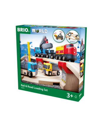 BRIO Roads & Rails Stone Loading Set - 33210