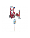 Theo Klein Vileda broom wagon & Vileda vacuum cleaner, children's home appliance (red / gray) - nr 1