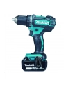 Makita cordless drill DDF482RFJ, 18 Volt (blue / black, MAKPAC size 2, 2x Li-ion battery pack 3.0Ah) - nr 1