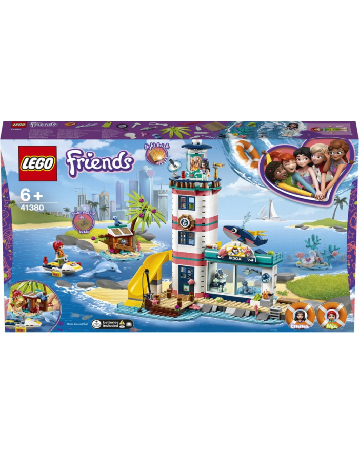 LEGO 41380 FRIENDS Cntrum ratunkowe w latarni morskiej p.3 główny