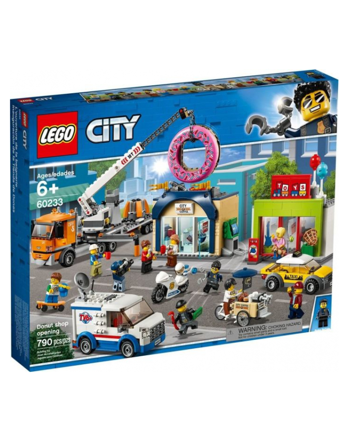 LEGO 60233 CITY Otwarcie sklepu z pączkami p4 główny