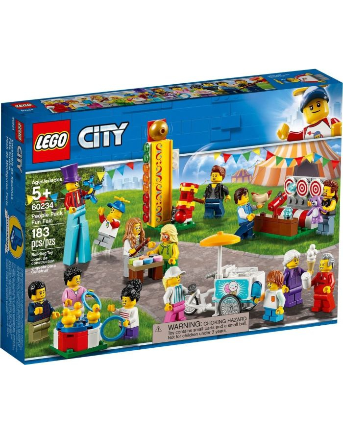 LEGO 60234 CITY Wesołe miasteczko - zestaw minifigurek p8 główny