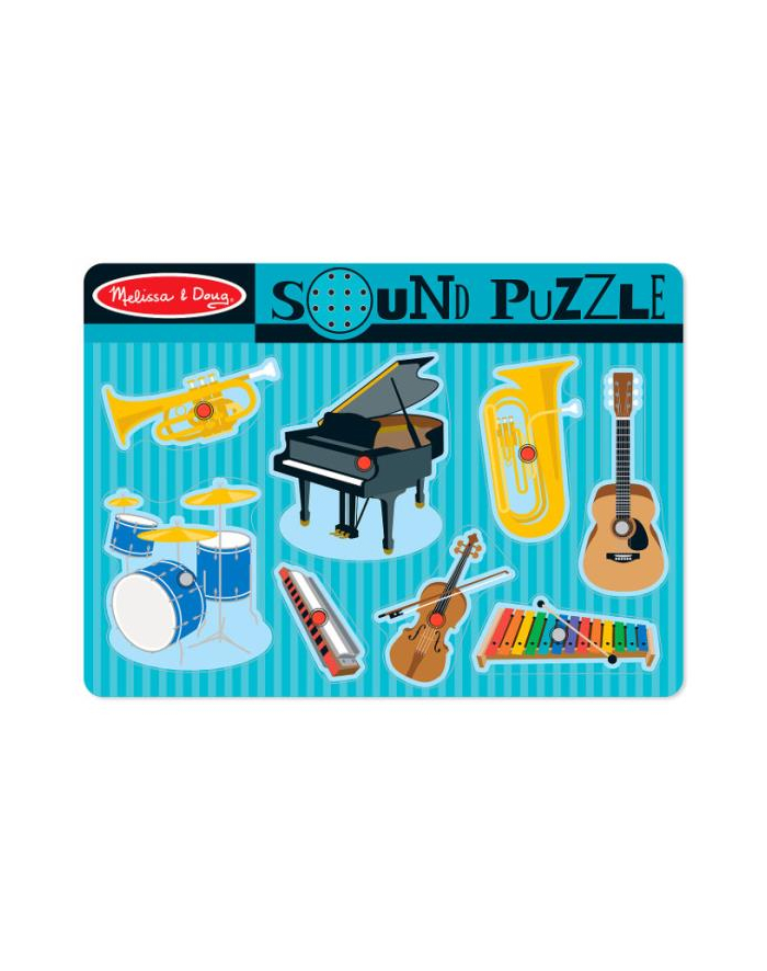 melissa & doug MELISSA Puzzle dźwiękowe Instrumenty muzyczne 10732 główny