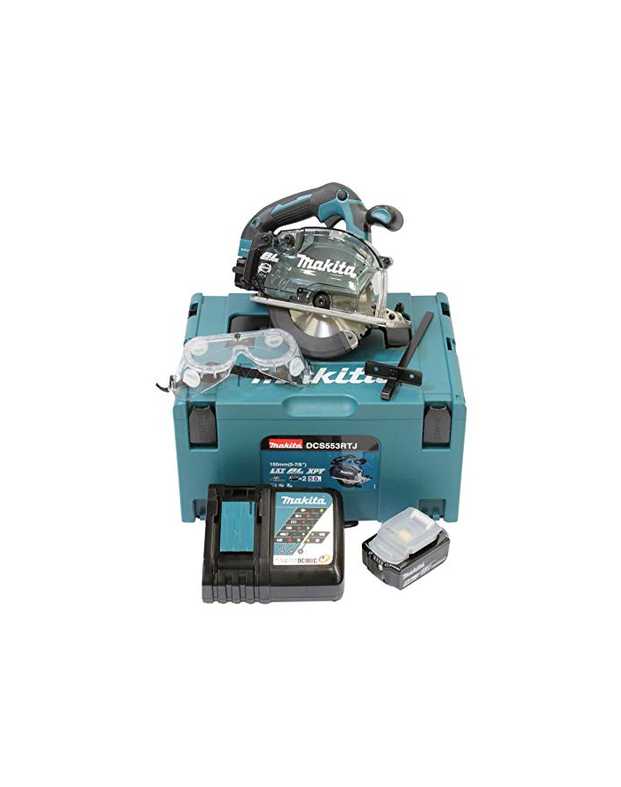 Makita cordless portable circular saw DCS553RTJ 18V główny