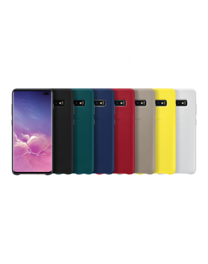 samsung Etui Leather Cover Galaxy S10+ białe główny