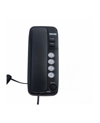mesmed Telefon stacjonarny Mescomp MT 518 Diana czarna