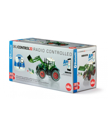 Siku Control32 Fendt 933 Vario with front loader and Bluetooth remote control module, RC (green)