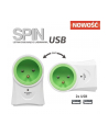 ever Lista zasilajaca obrotowa SPIN 2xUSB - nr 9