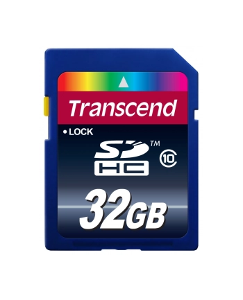 Transcend Class 10 32 GB SDHC memory card (black, Class 10)