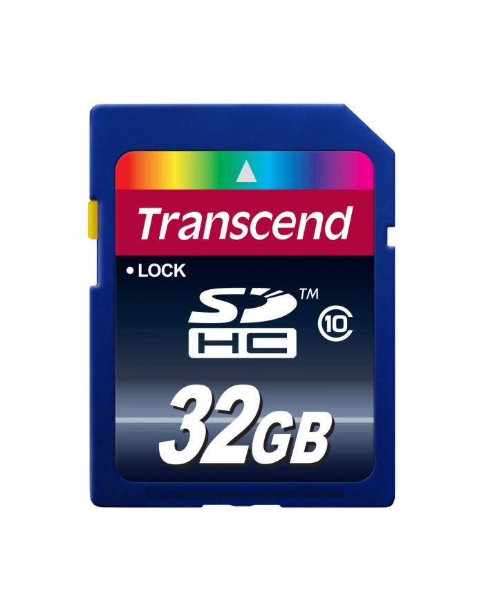 Transcend Class 10 32 GB SDHC memory card (black, Class 10) główny