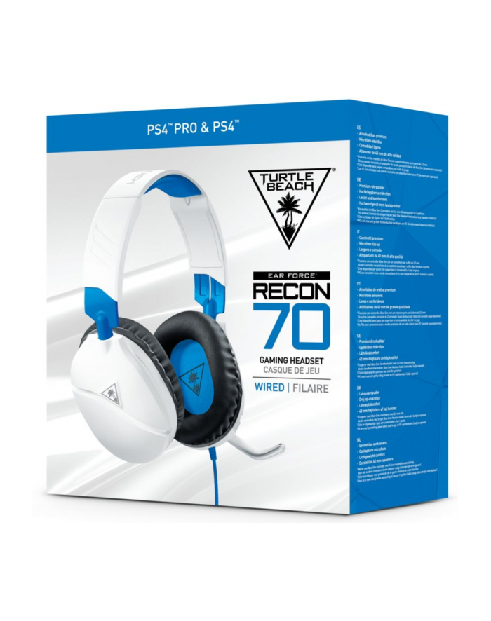 Turtle Beach RECON 70 Headset (White / Blue) główny
