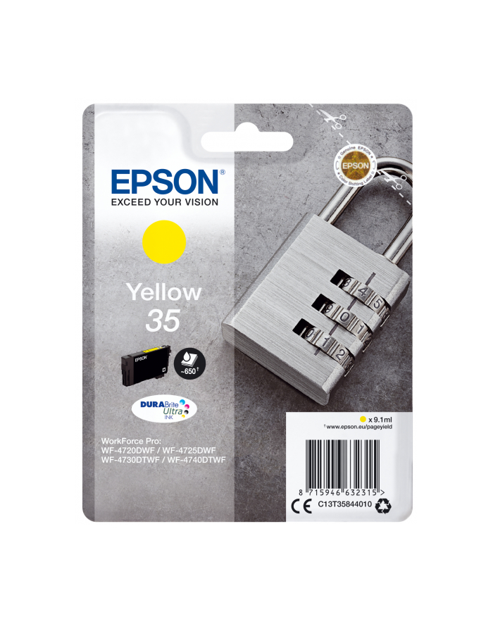 Epson ink yellow C13T35844010 główny