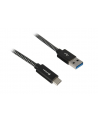 Sharkoon USB 3.1 A-C black / grey 0.5m - Aluminum + Braid - nr 1