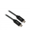 Sharkoon USB 3.1 C-C black / grey 0.5m - Aluminum + Braid - nr 1