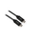 Sharkoon USB 3.1 C-C black / grey 0.5m - Aluminum + Braid - nr 3