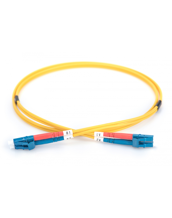 assmann Patchcord FO Singlemode 09/125 OS2 LC-LC duplex 2m żółty główny