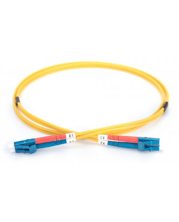 assmann Patchcord FO Singlemode 09/125 OS2 LC-LC duplex 5m żółty nr 1