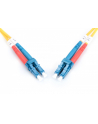 assmann Patchcord FO Singlemode 09/125 OS2 LC-LC duplex 5m żółty - nr 16