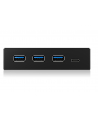 ICY BOX IB-HUB1418-i3, front panel (black, 3x USB 3.0 Type-A, 1x USB Type-C) - nr 5