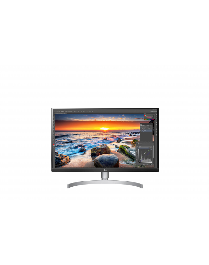 lg electronics LG 27UL850-W - 27 - LED (white / silver, HDMI, DisplayPort, AMD Free-Sync, HDR, pivot) główny