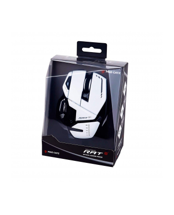 Mad Catz RAT 8+, Mouse (White)