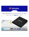 Verbatim External slimline Blu-ray Writer, Blu-ray burner (black, USB 3.1 Gen 1 (type-C)) - nr 23