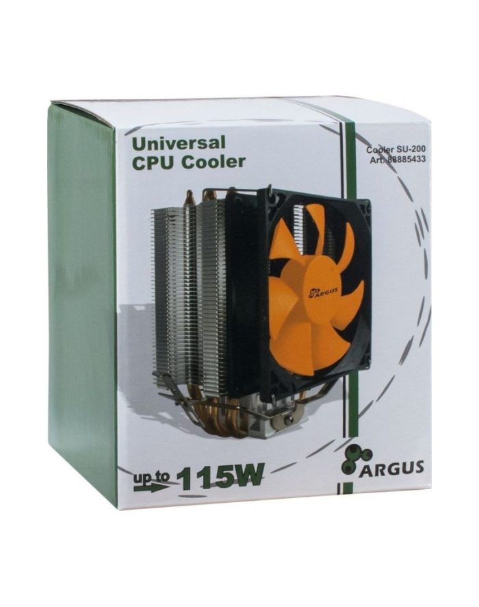 Inter-Tech Argus SU-200 CPU Cooler główny